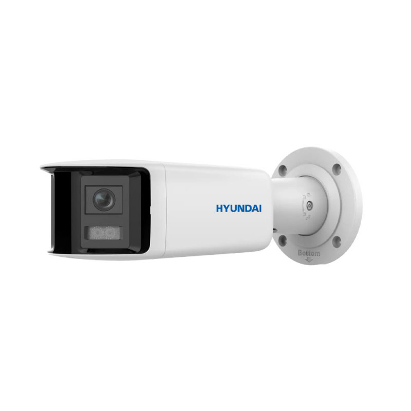 Caméra de surveillance IP double objectif panoramique Grand angle 4MP