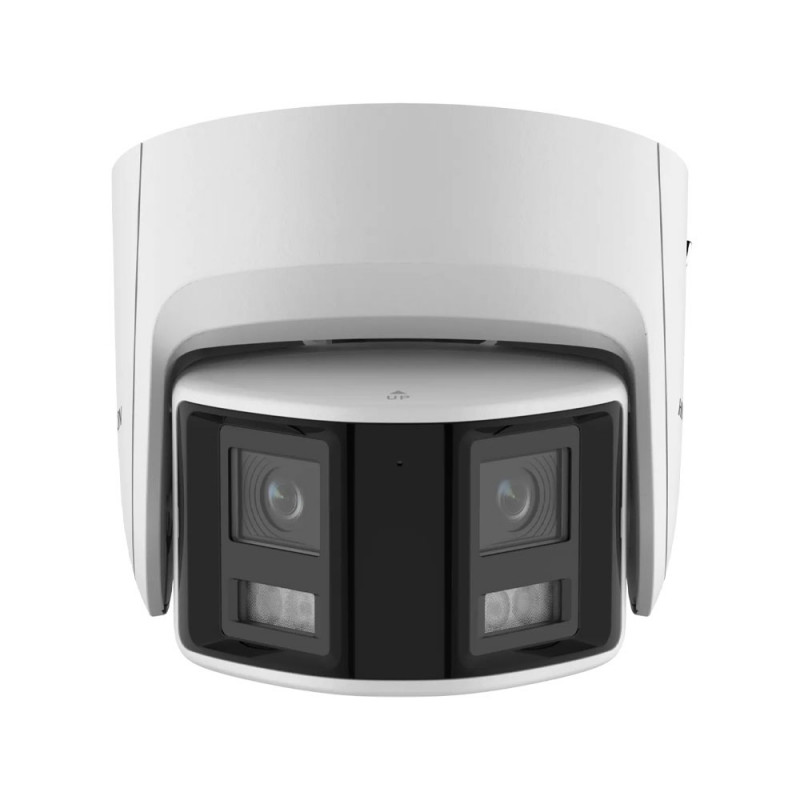 Caméra de surveillance IP double objectif panoramique Grand angle 4MP