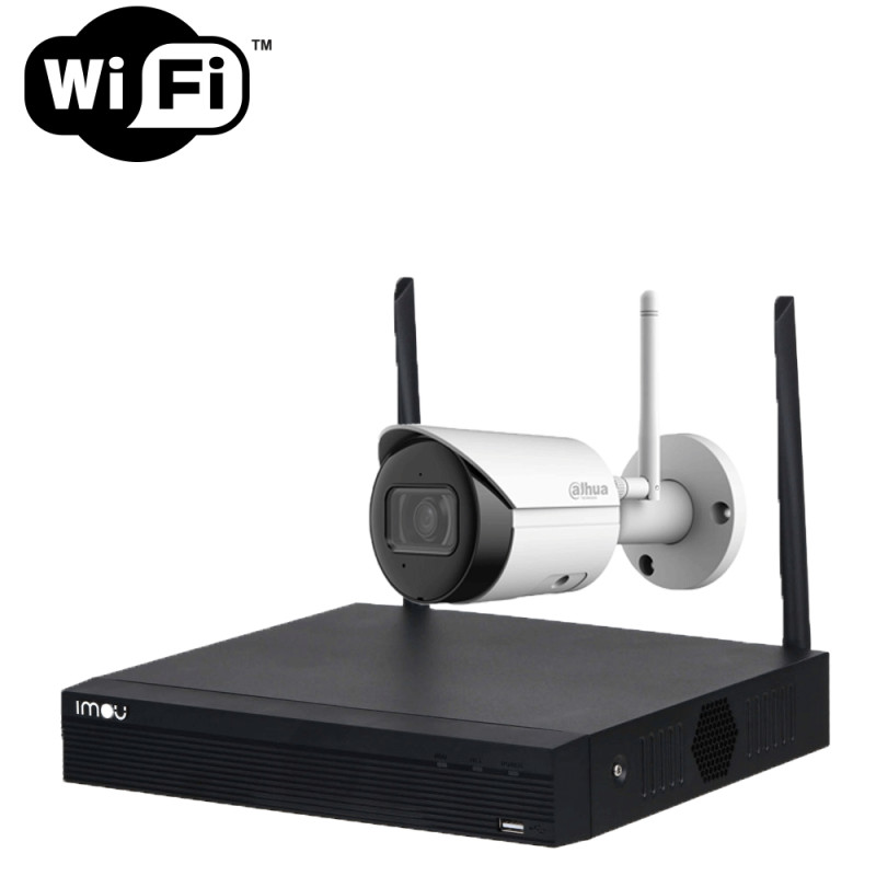 Kit de caméra de surveillance Wifi avec 1 caméra extérieure