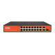 Switch POE 16 canaux avec 2 port réseau