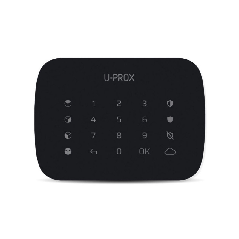 Clavier sans fil pour plusieurs partitions - Couleur noire