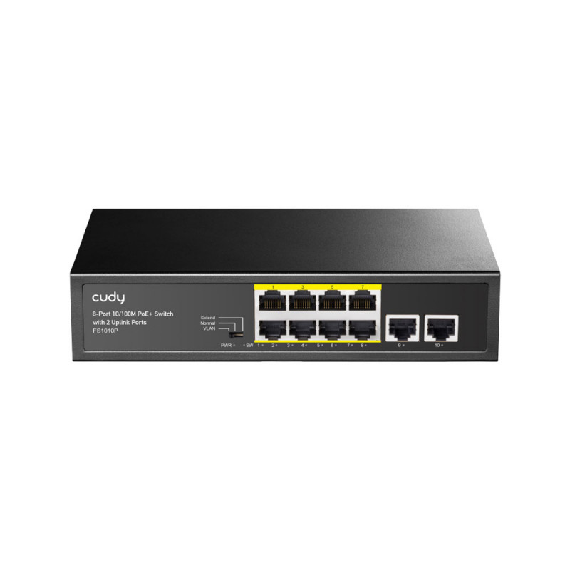 Switch POE 8 ports jusqu'à 250 mètres