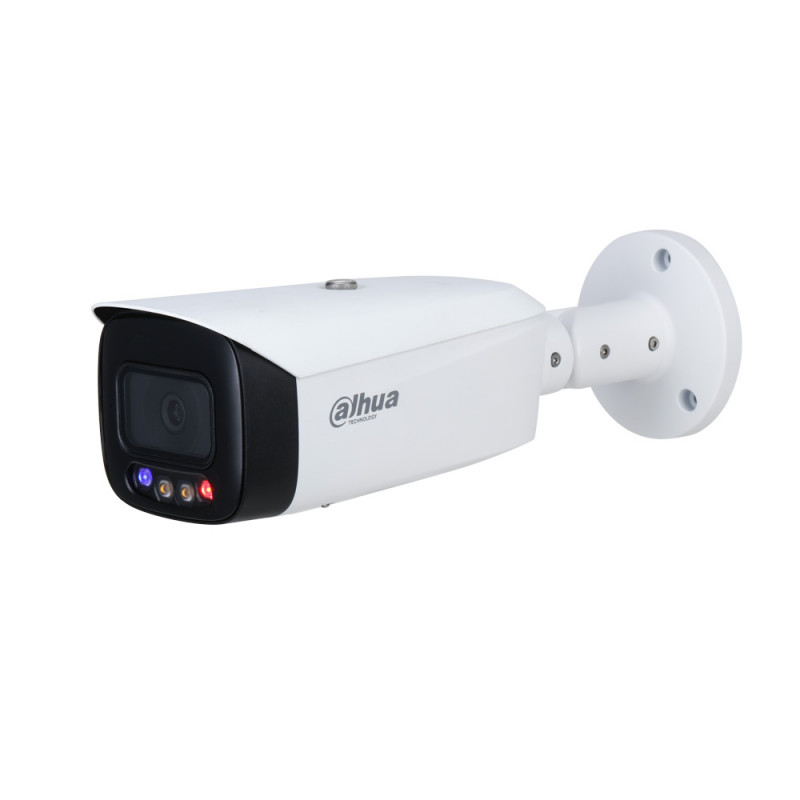 Caméra de surveillance Bullet IP DAHUA avec dissuasion active et vision nocturne en couleur