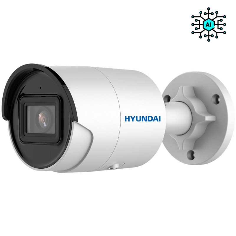 Caméra de surveillance Bullet IP HYUNDAI avec détection de mouvement IA