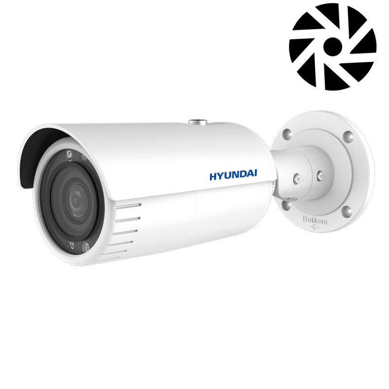 Caméra de surveillance Bullet HYUNDAI avec zoom motorisée