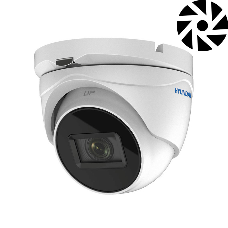Caméra de surveillance dôme HYUNDAI analogique avec zoom