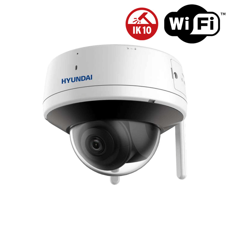 Caméra de surveillance dôme Wi-Fi HYUNDAI Anti-vandalisme avec haut parleur
