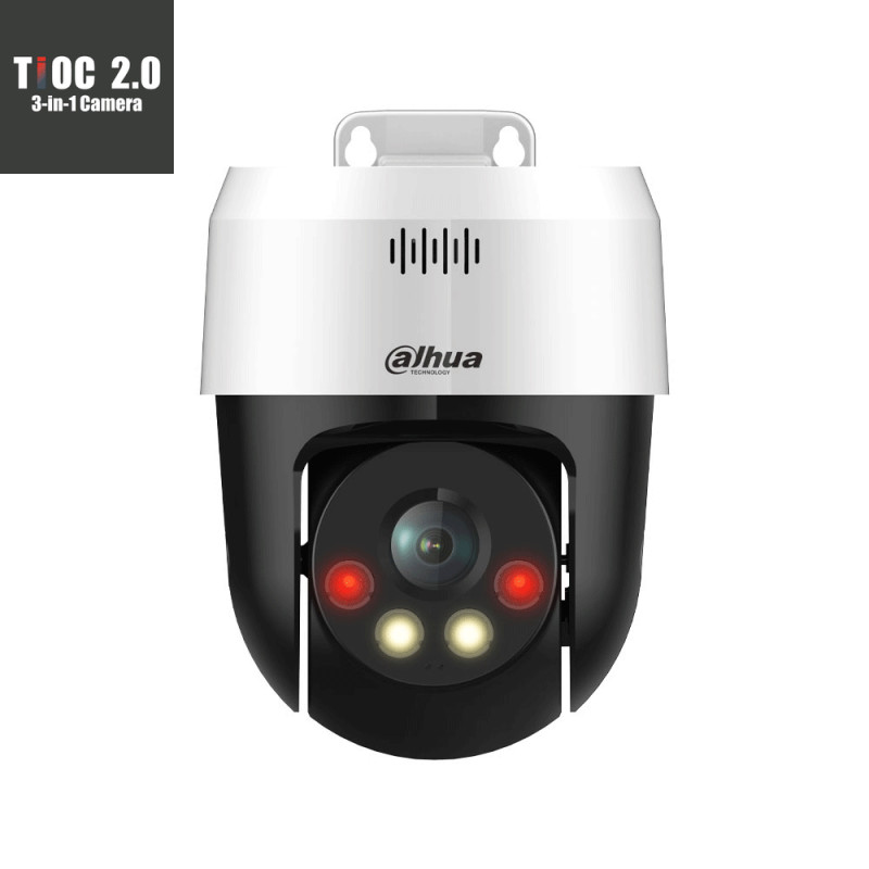 Caméra de surveillance motorisée PTZ avec alarme