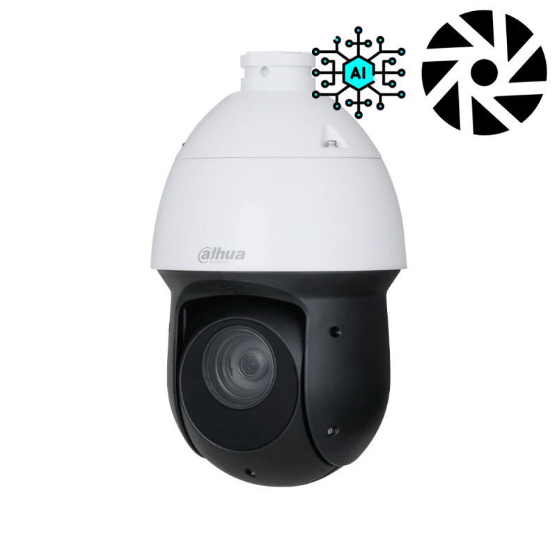 Caméra de surveillance PTZ avec zoom motorisée