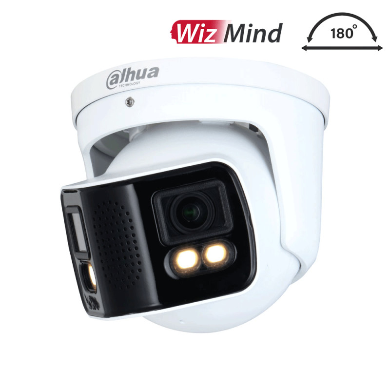 Caméra de surveillance panoramique DAHUA WizMIND avec détection intélligente